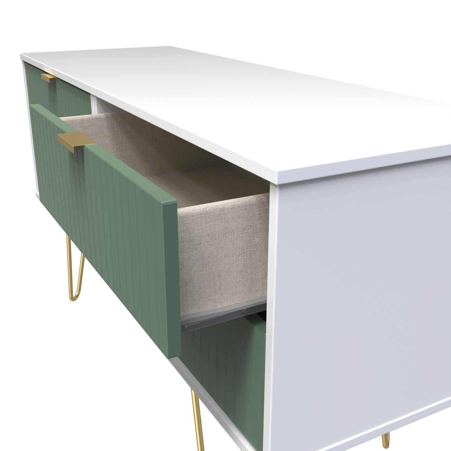 Linear 4 Drawer Bed Box
