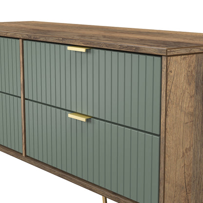 Linear 4 Drawer Bed Box