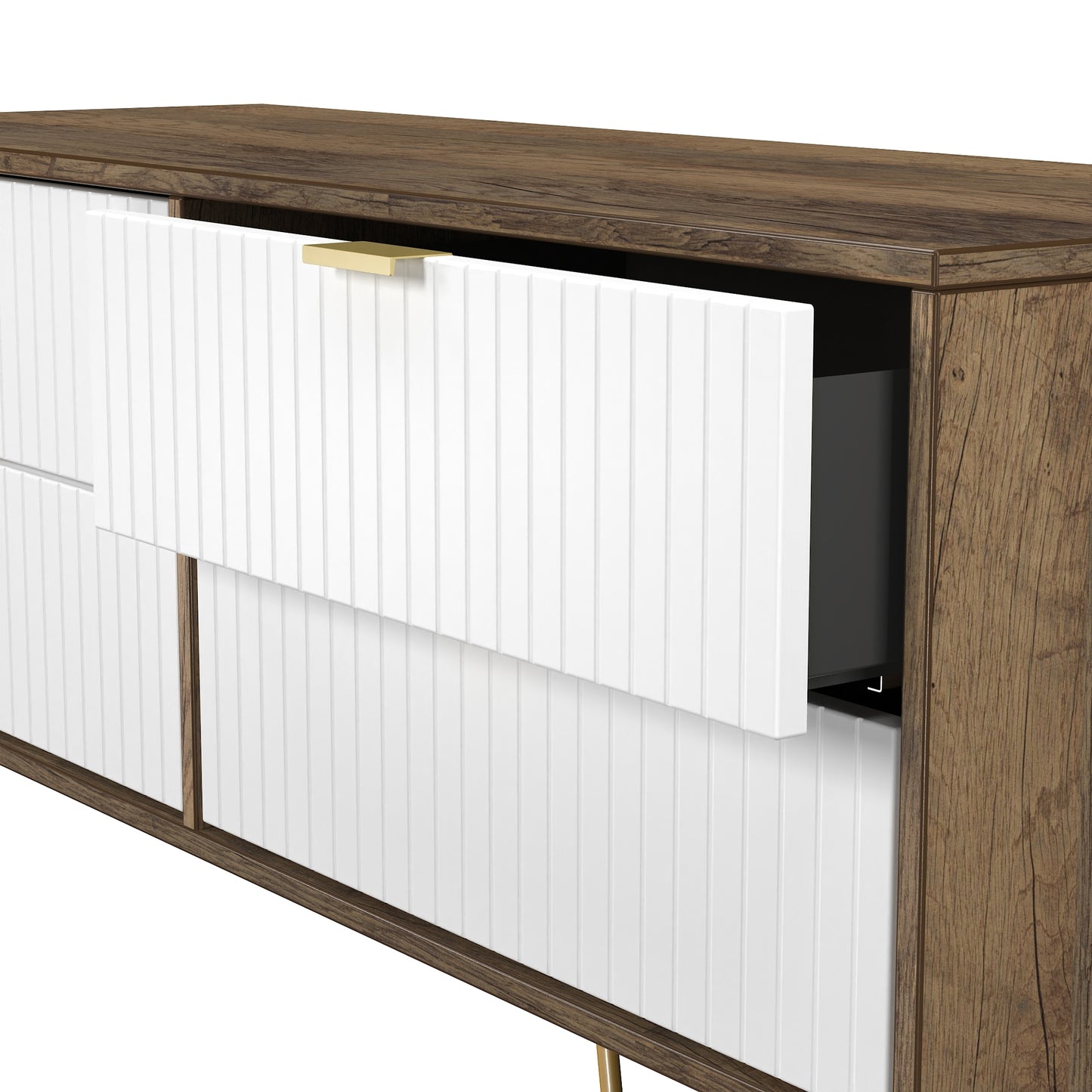 Linear 4 Drawer Bed Box