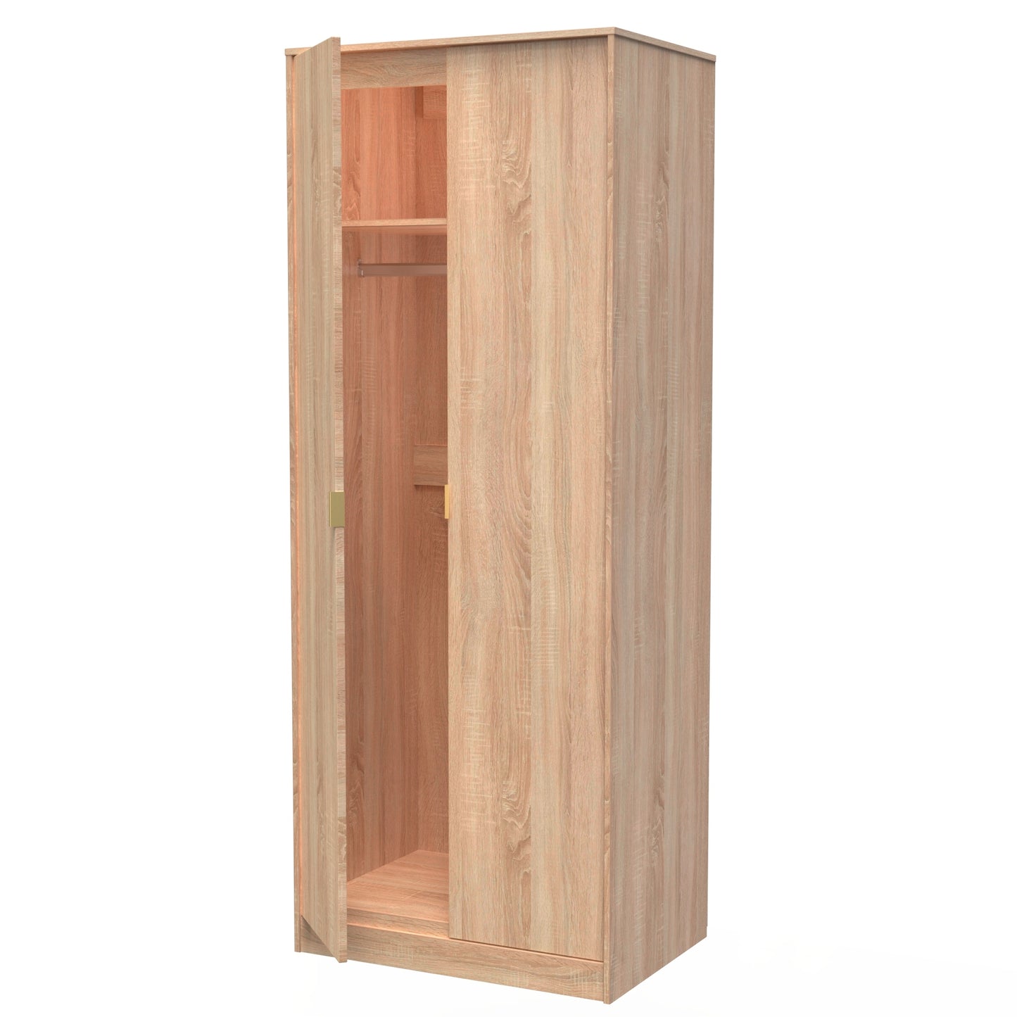 Linear Tall Plain Wardrobe