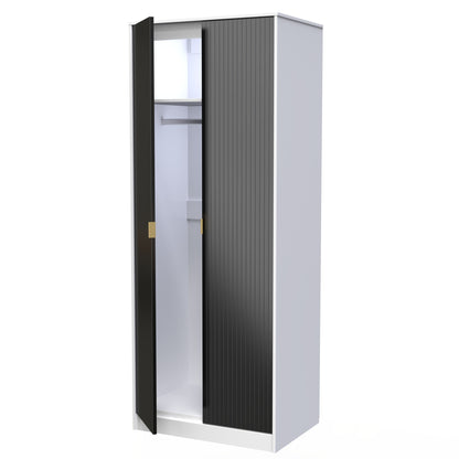 Linear Tall Plain Wardrobe