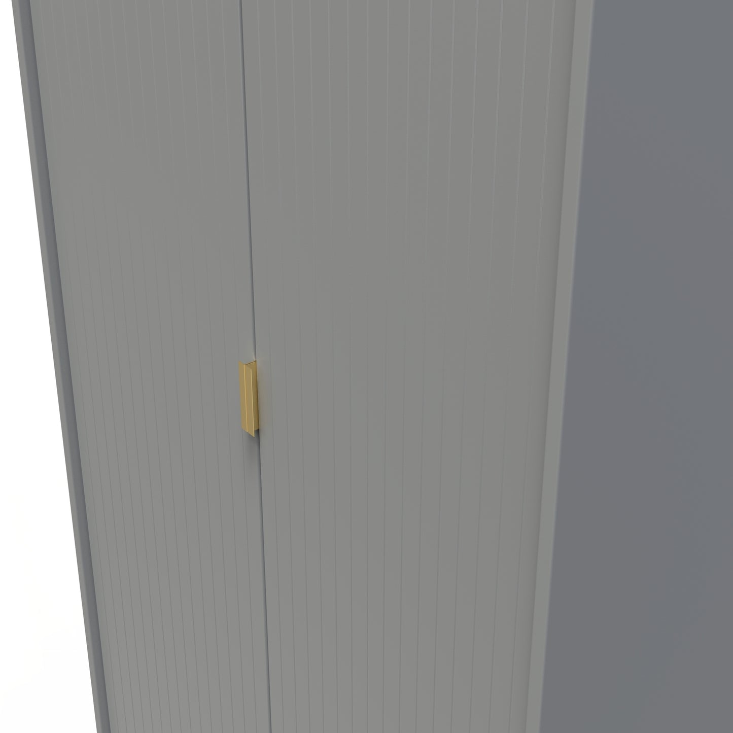 Linear Tall Plain Wardrobe