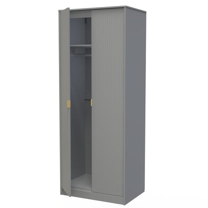 Linear Tall Plain Wardrobe