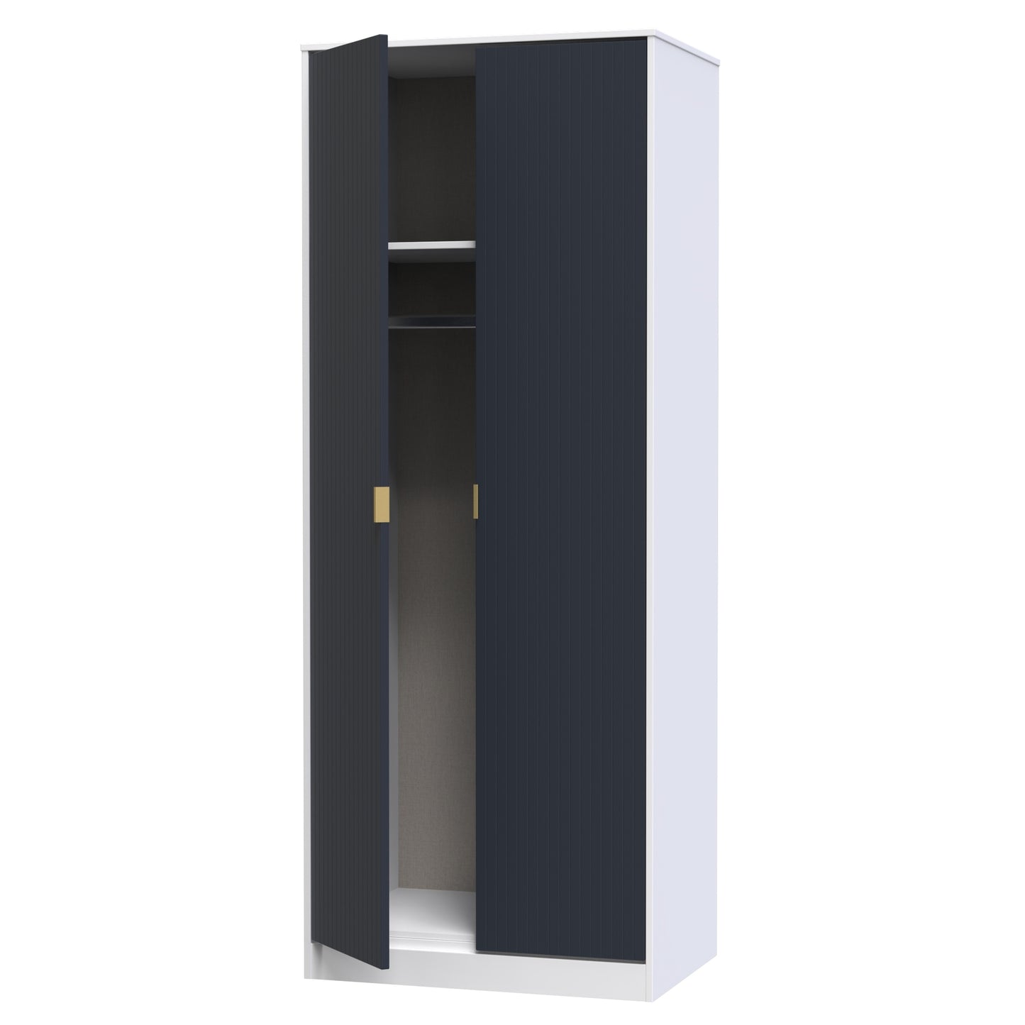 Linear Tall Plain Wardrobe