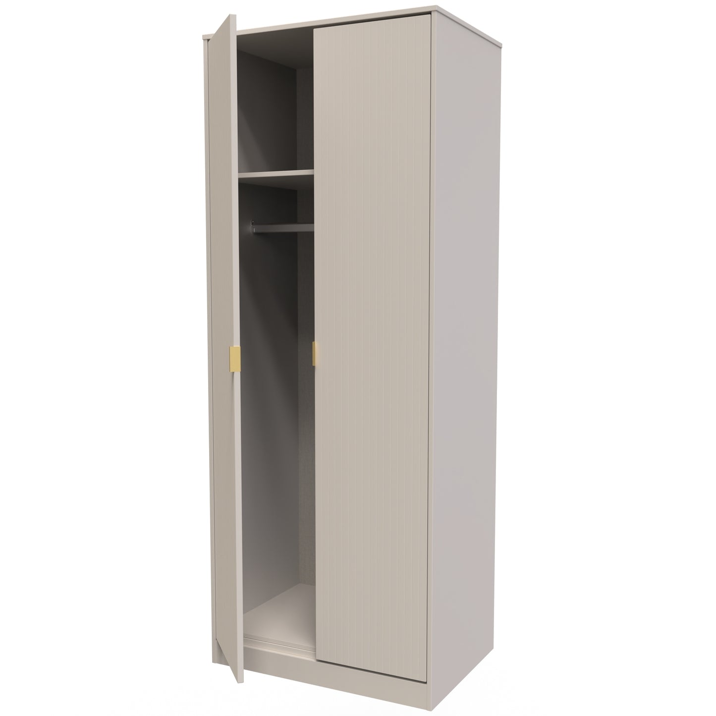 Linear Tall Plain Wardrobe