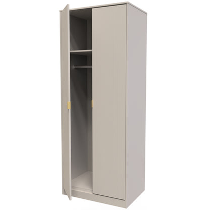 Linear Tall Plain Wardrobe