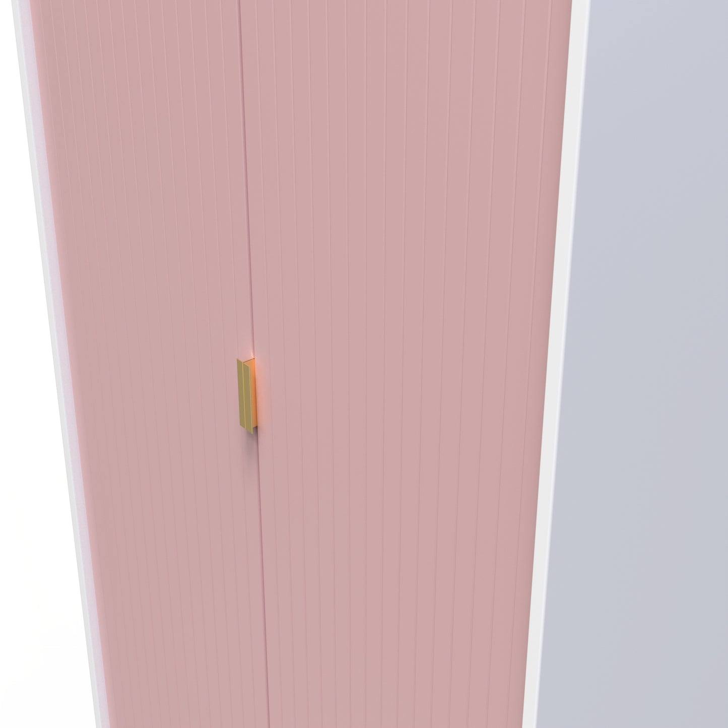 Linear Tall Plain Wardrobe