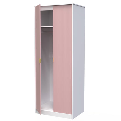 Linear Tall Plain Wardrobe