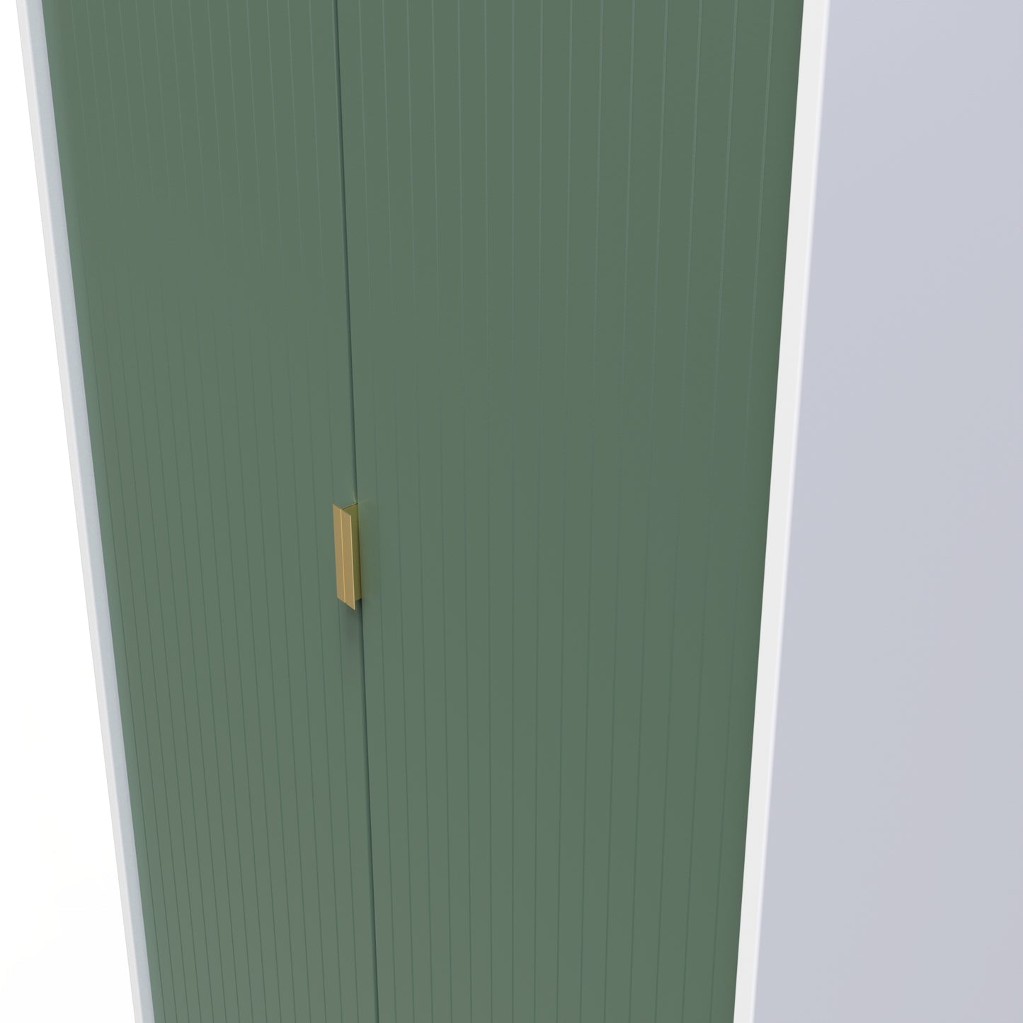 Linear Tall Plain Wardrobe