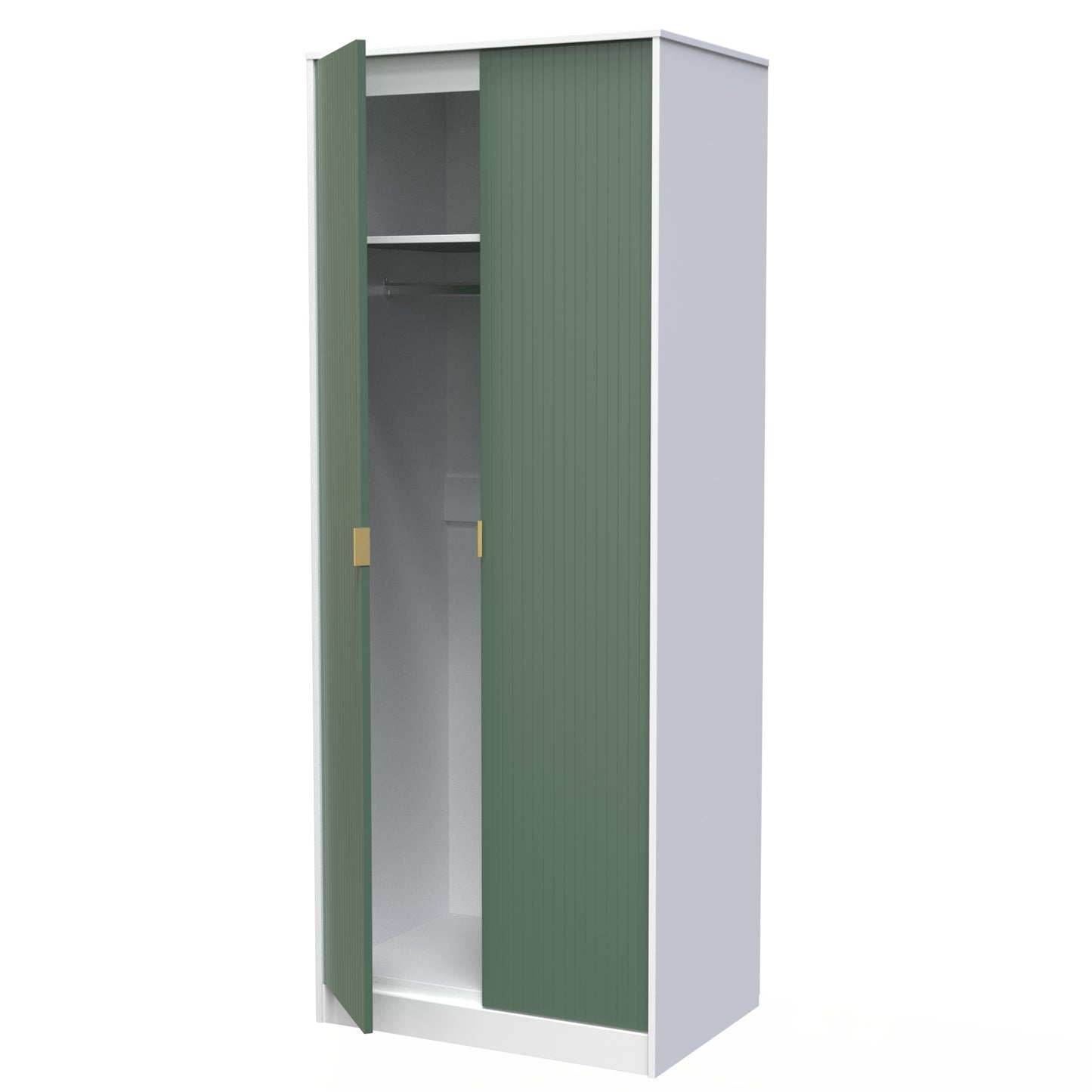 Linear Tall Plain Wardrobe