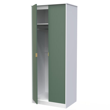 Linear Tall Plain Wardrobe