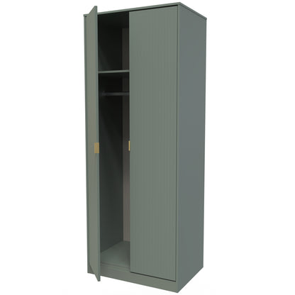 Linear Tall Plain Wardrobe