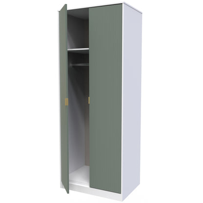 Linear Tall Plain Wardrobe