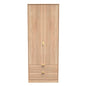 Linear Tall 2 Drawer Wardrobe