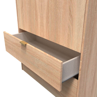 Linear Tall 2 Drawer Wardrobe