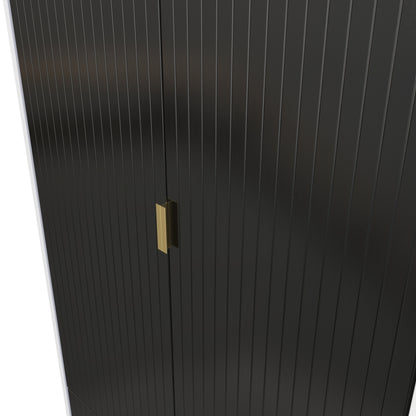Linear Tall 2 Drawer Wardrobe