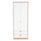 Linear Tall 2 Drawer Wardrobe