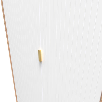 Linear Tall 2 Drawer Wardrobe