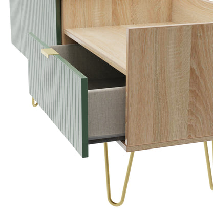 Linear 2 Drawer Coffee TV Unit