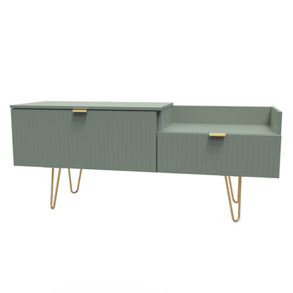 Linear 2 Drawer Coffee TV Unit