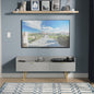 Linear (F) Media Console Unit - with legs