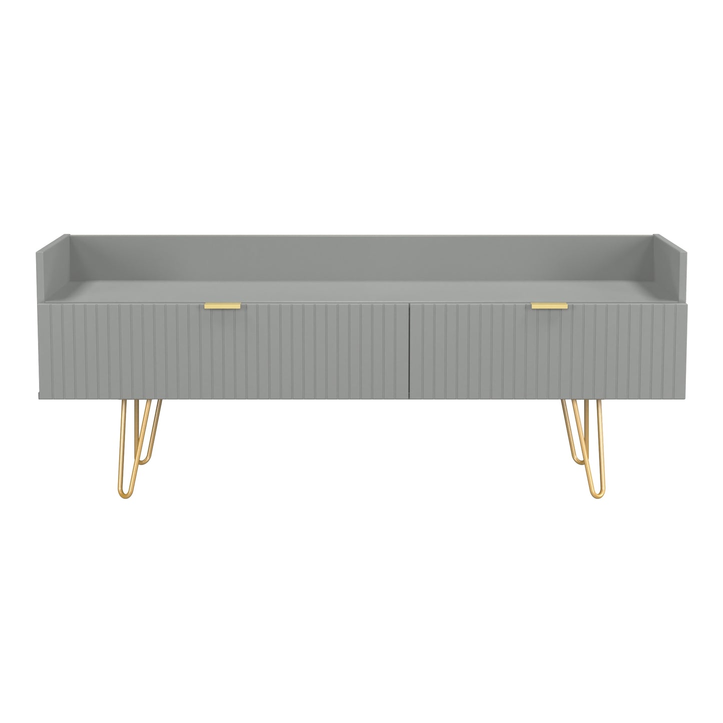 Linear (F) Media Console Unit - with legs