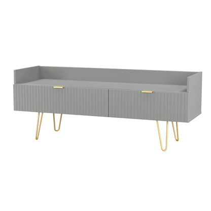 Linear (F) Media Console Unit - with legs