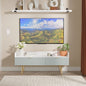 Linear (F) Media Console Unit - with legs