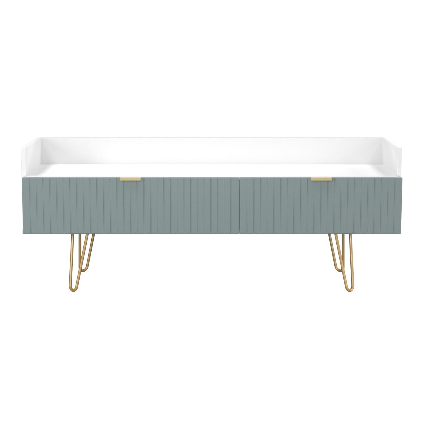 Linear (F) Media Console Unit - with legs