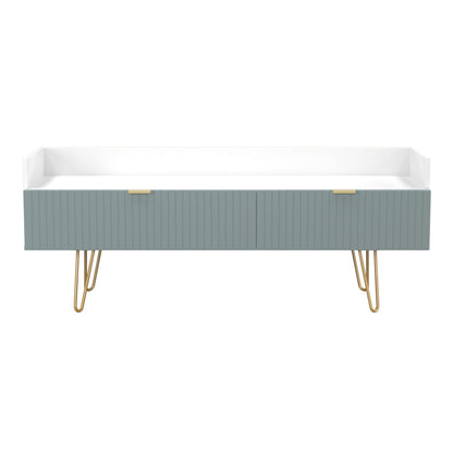Linear (F) Media Console Unit - with legs