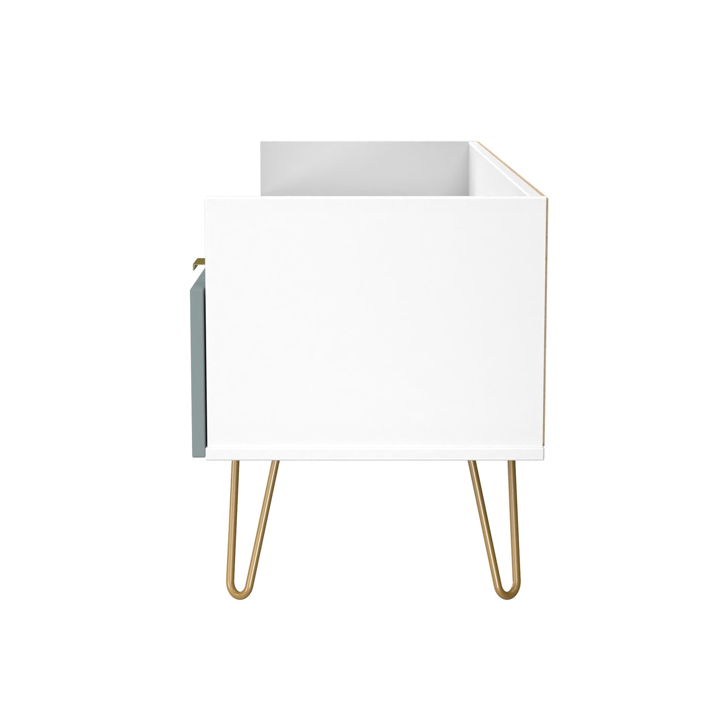 Linear (F) Media Console Unit - with legs