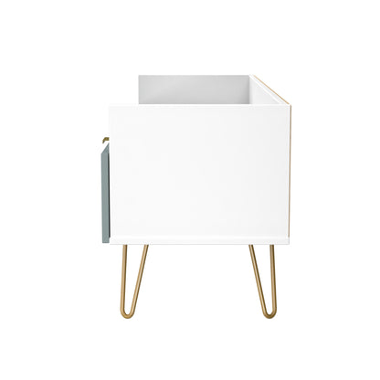 Linear (F) Media Console Unit - with legs