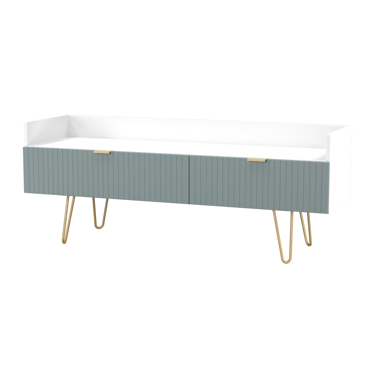 Linear (F) Media Console Unit - with legs