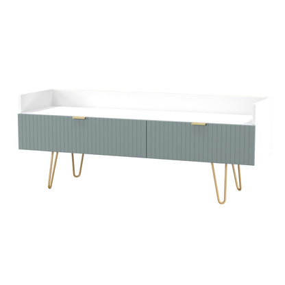 Linear (F) Media Console Unit - with legs