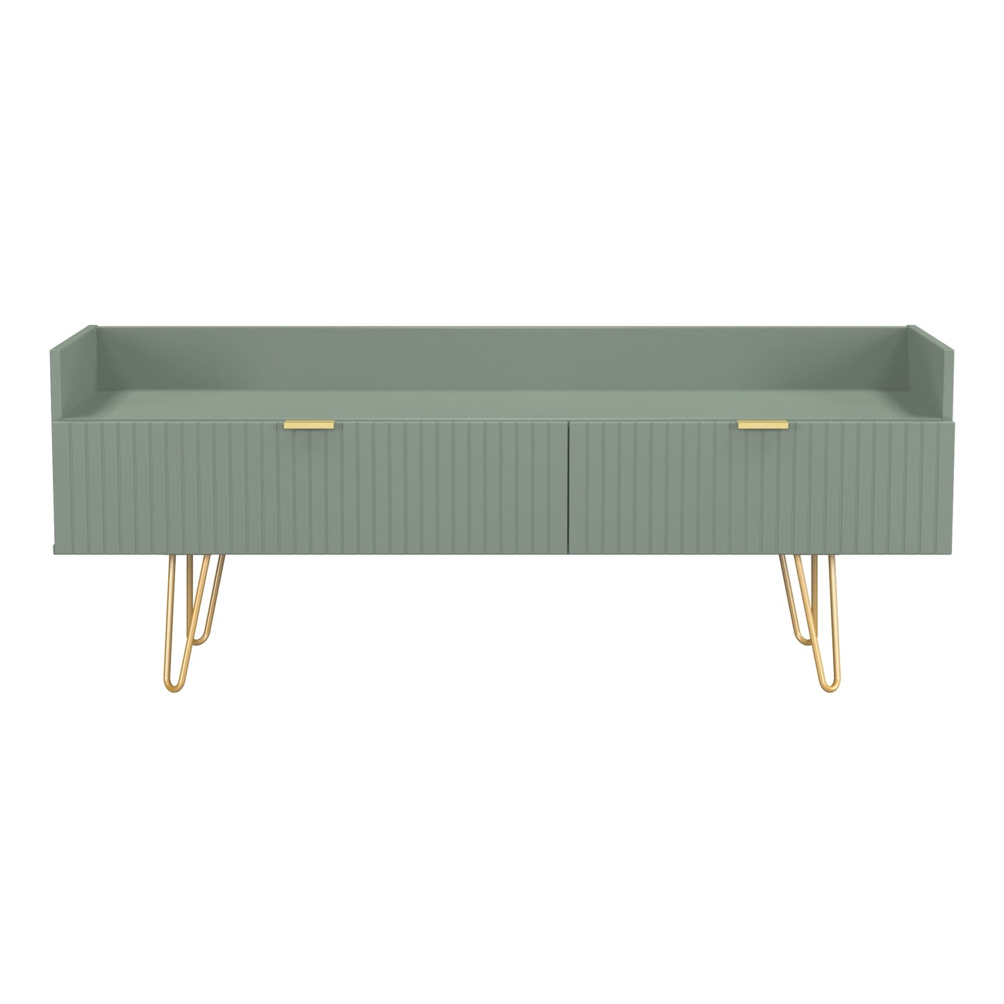 Linear (F) Media Console Unit - with legs