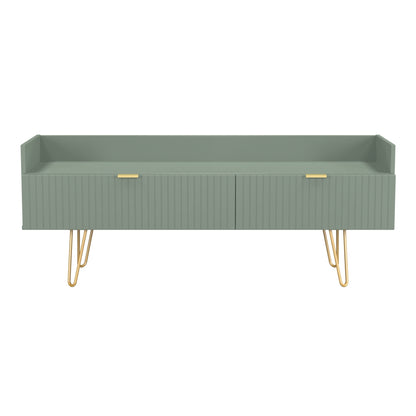 Linear (F) Media Console Unit - with legs