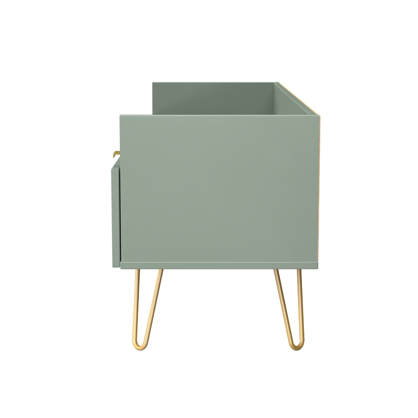 Linear (F) Media Console Unit - with legs