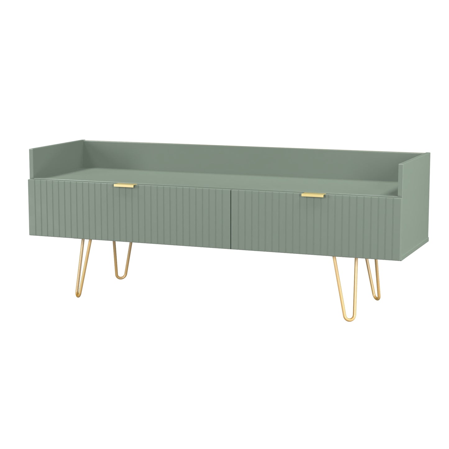 Linear (F) Media Console Unit - with legs