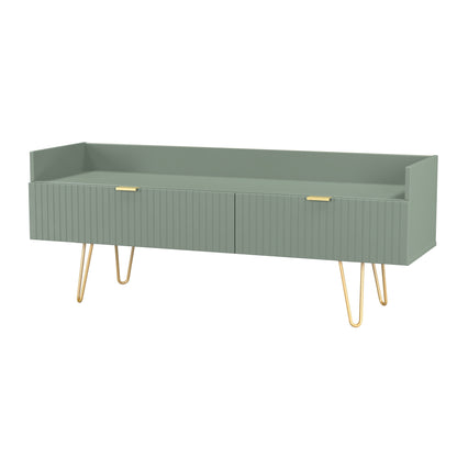 Linear (F) Media Console Unit - with legs