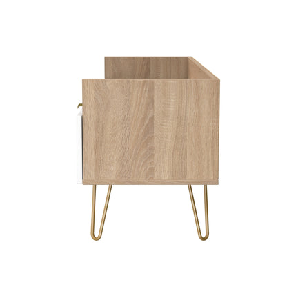 Linear (F) Media Console Unit - with legs