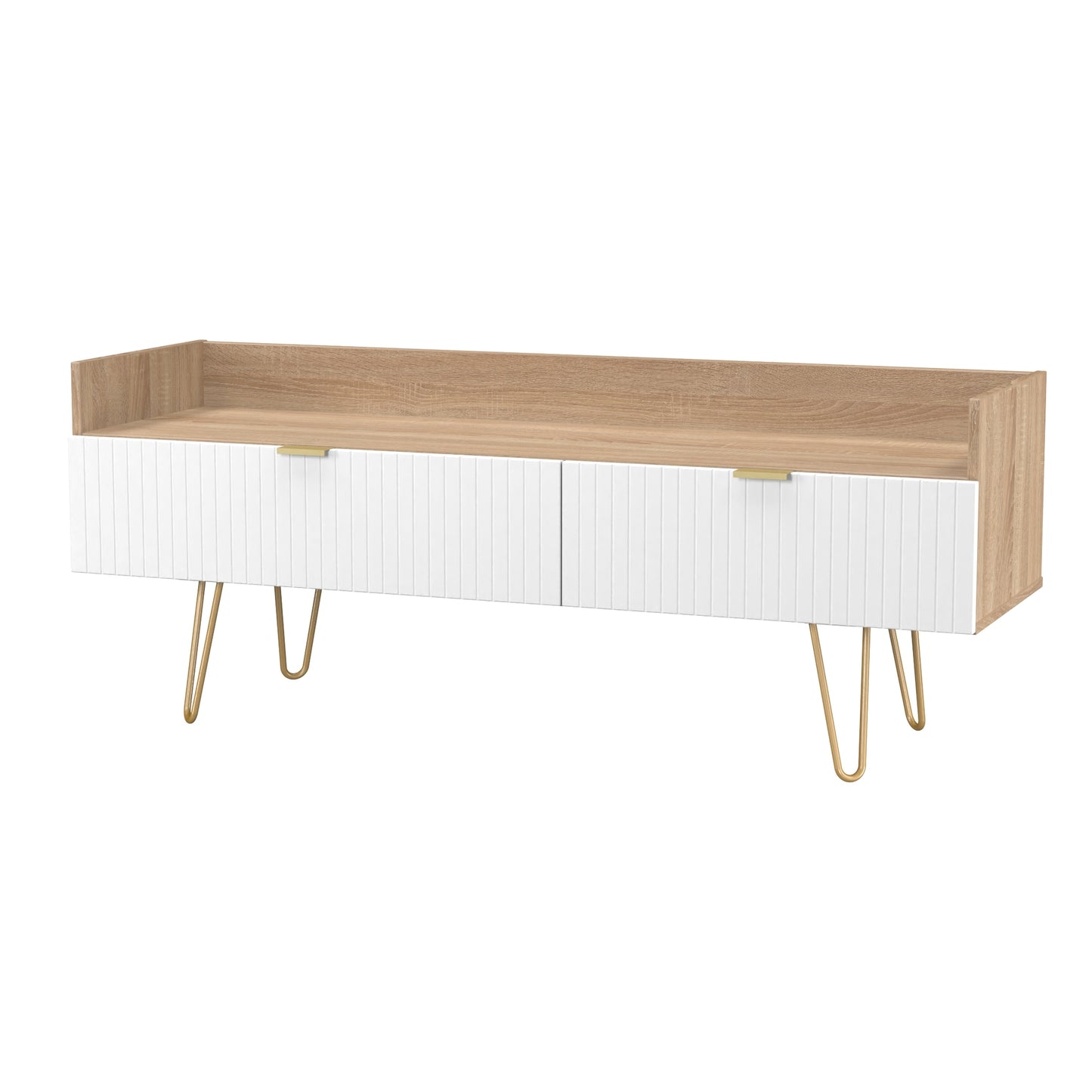 Linear (F) Media Console Unit - with legs