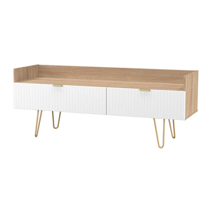 Linear (F) Media Console Unit - with legs