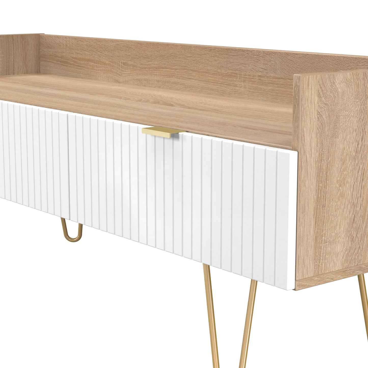 Linear (F) Media Console Unit - with legs