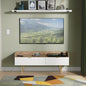 Linear (F) Media Console Unit - with legs