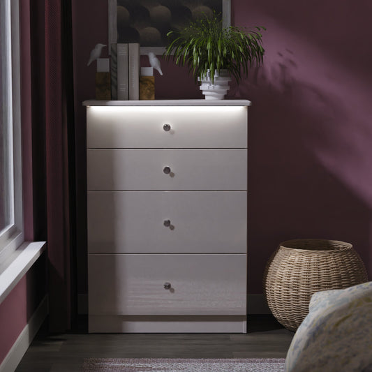 Lumiere 4 Drawer Deep Chest