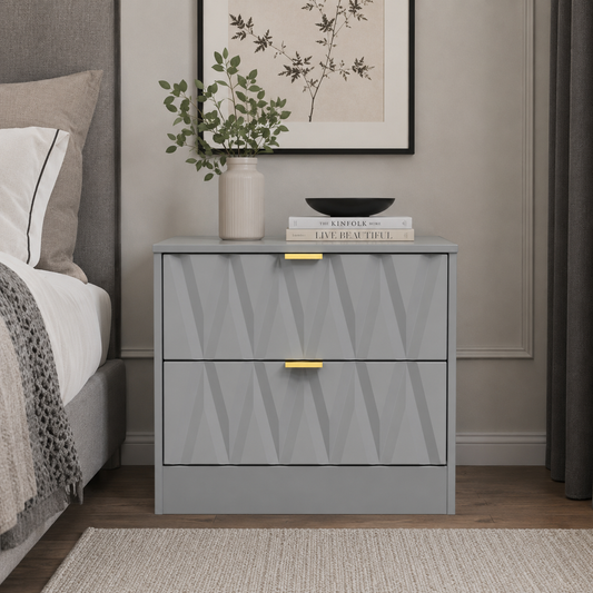 Las Vegas 2 Drawer Midi Chest