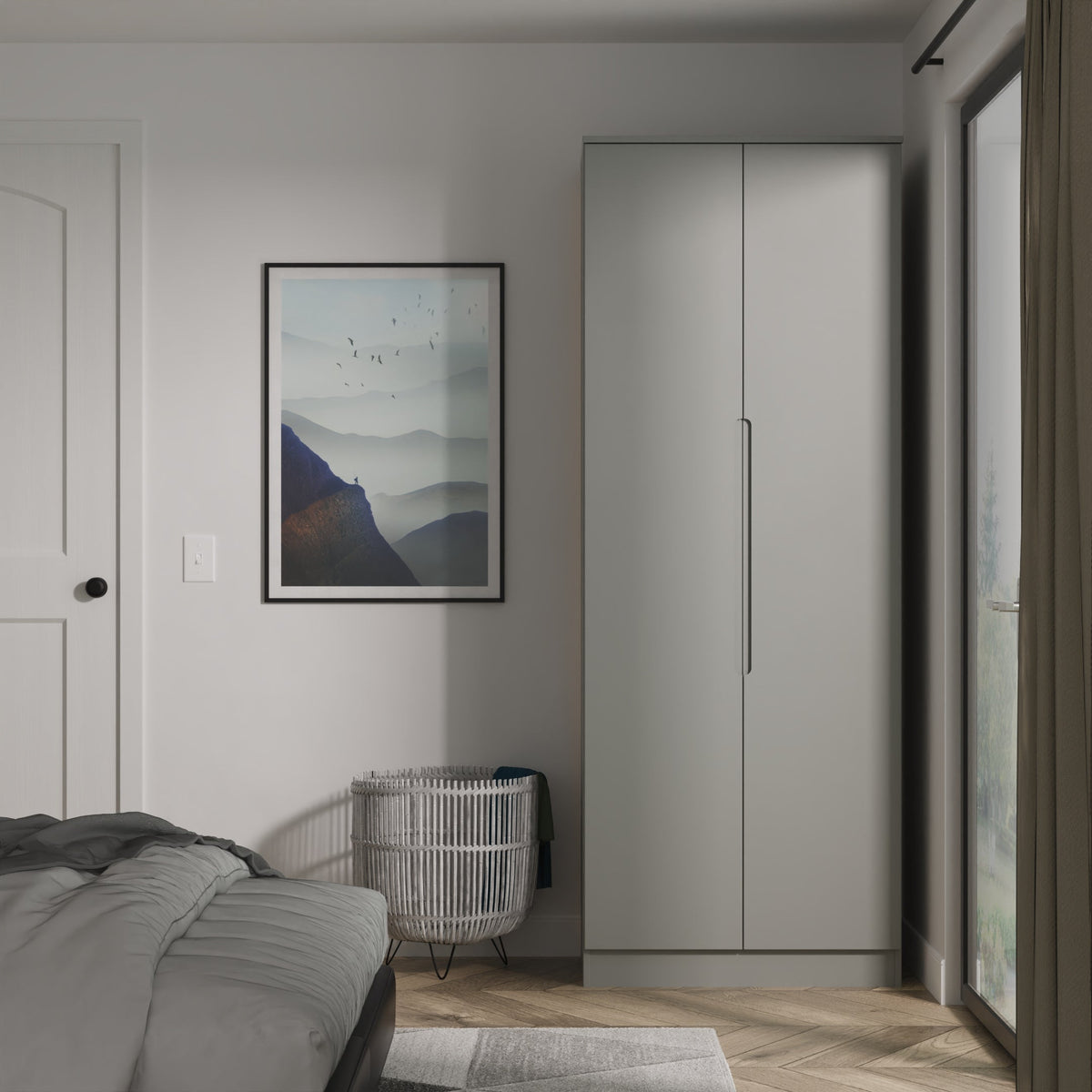 Milan Tall 2ft 6in Plain Robe
