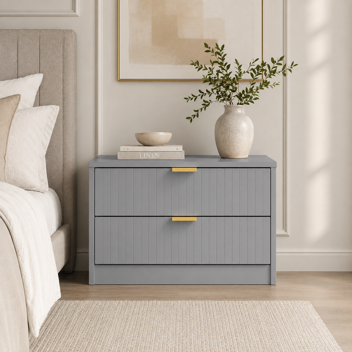 Nashville 2 Drawer Midi Chest