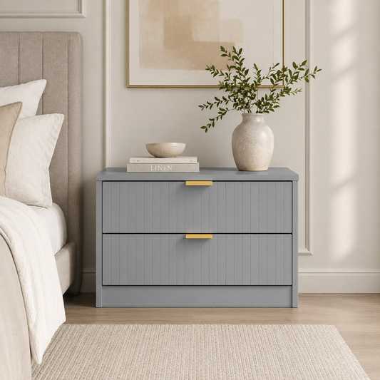 Nashville 2 Drawer Midi Chest