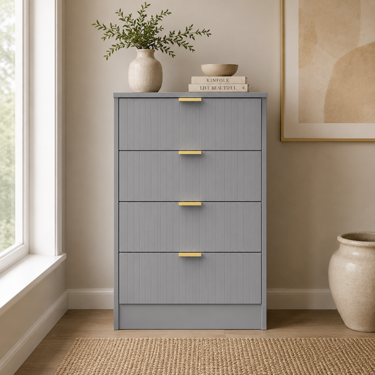 Nashville 4 Drawer Midi Deep Chest
